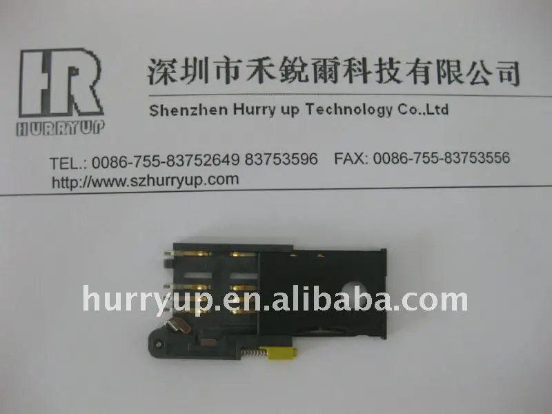 GSM/GPRS module Sim card socket /push push type Simcard holder