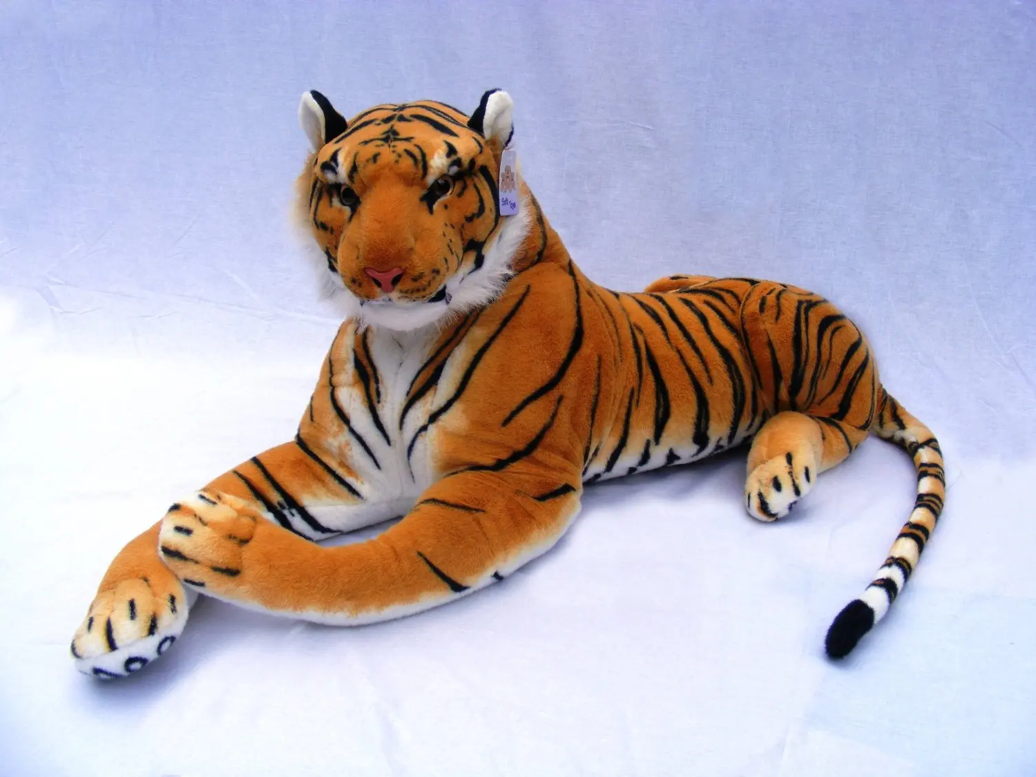 large stuffed tiger