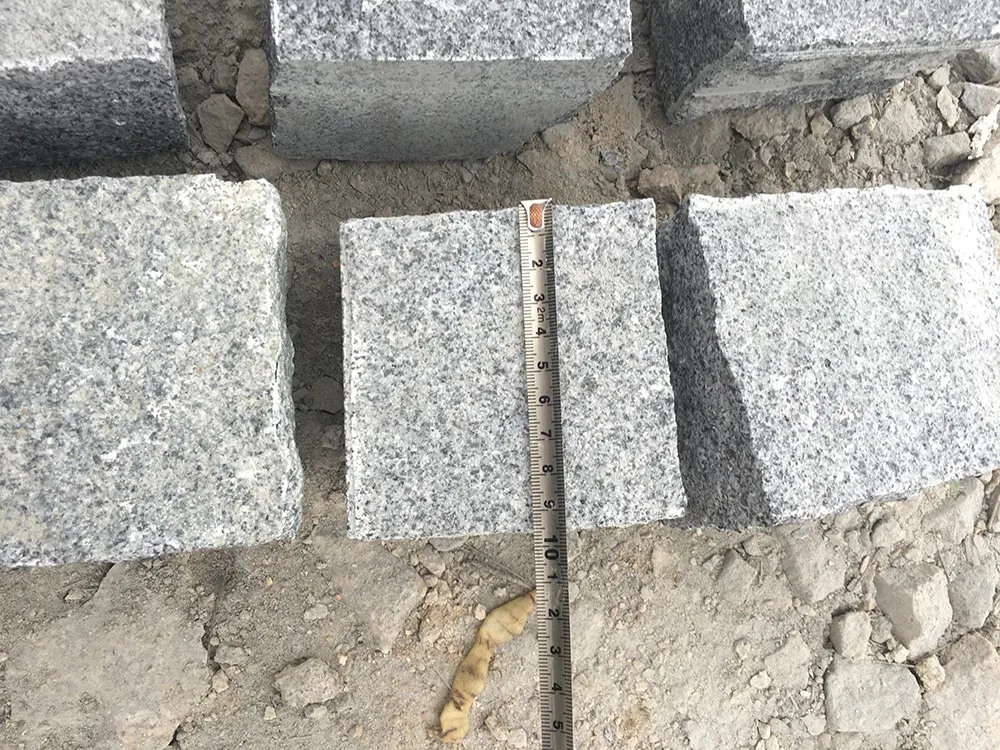 G654 Chinese Cheap Driveway Granite Paving Stone Cube Stone Buy