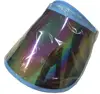 Summer sun protection wholesale good quality thick pvc uv protection big brim sun visor hat cap