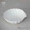 custom whole home kitchen ceramic seasoning mini small shell shape soy sauce dishes for the restaurant