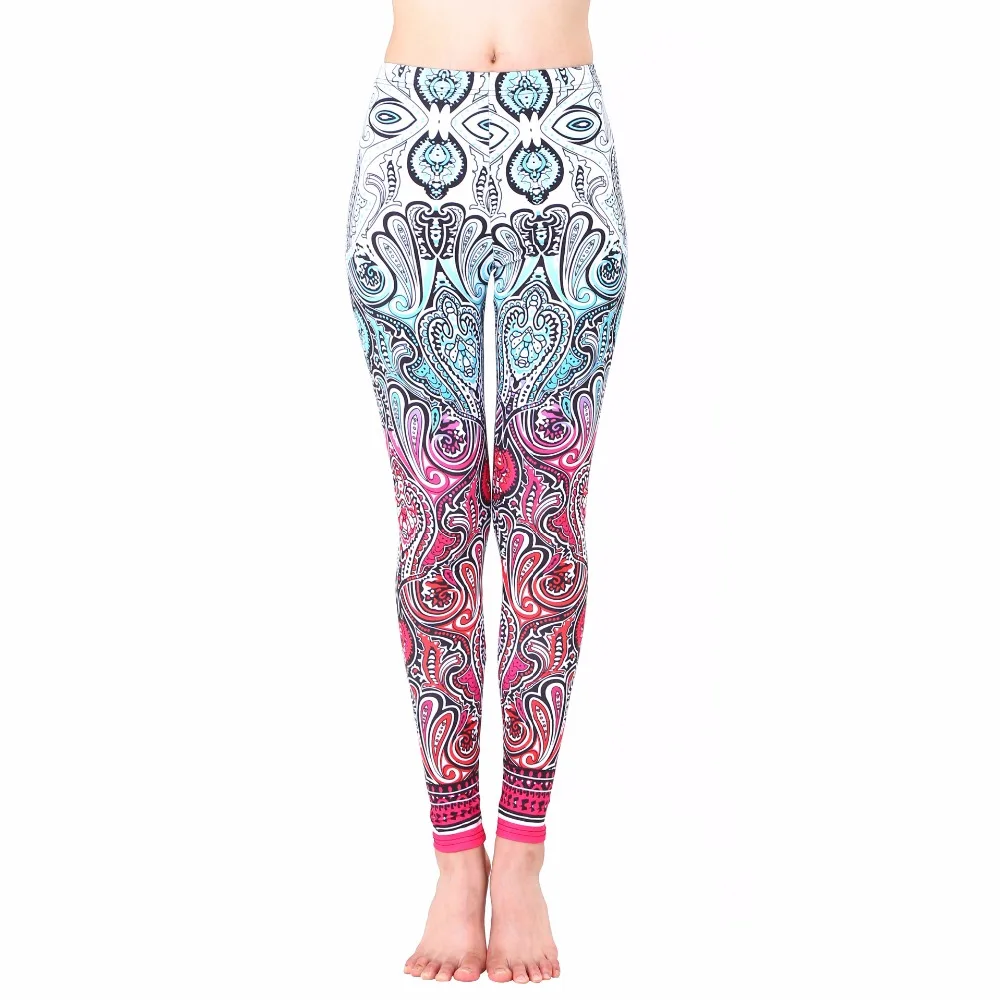 

Custom Printed 92 Polyester 8 Spandex Brushed Leggings for Women, Customized colors