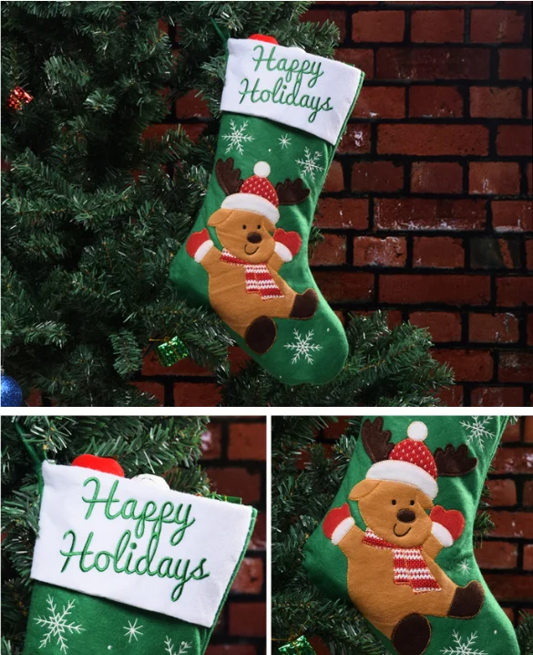 christmas decoration supplies Wholesale christmas stocking