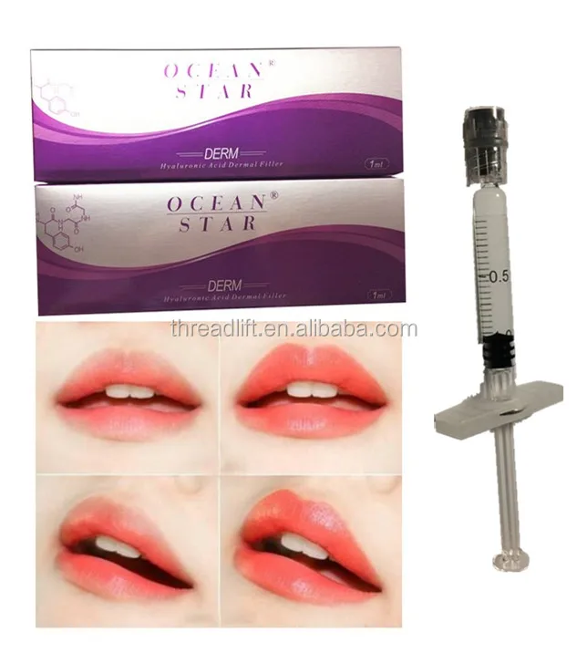 

Wholesale 1ml Derm injectable hyaluronic acid lip enhancement gel