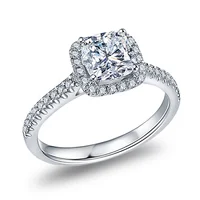 

W166 Excellent cut Princess Value fashion female ring by Moyu