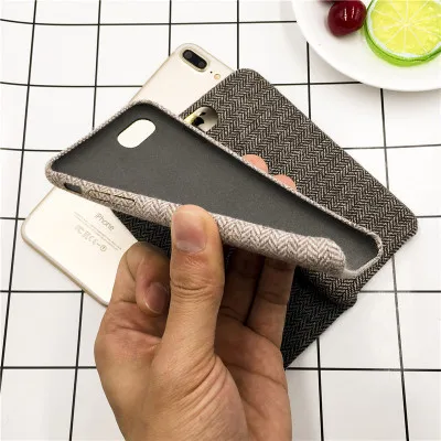 New products in 2019 leather cloth phone case for iPhone