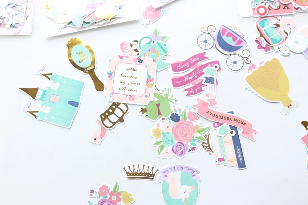 Cute Cartoon Decoration Foil Sticker For Diary Planner Notebook