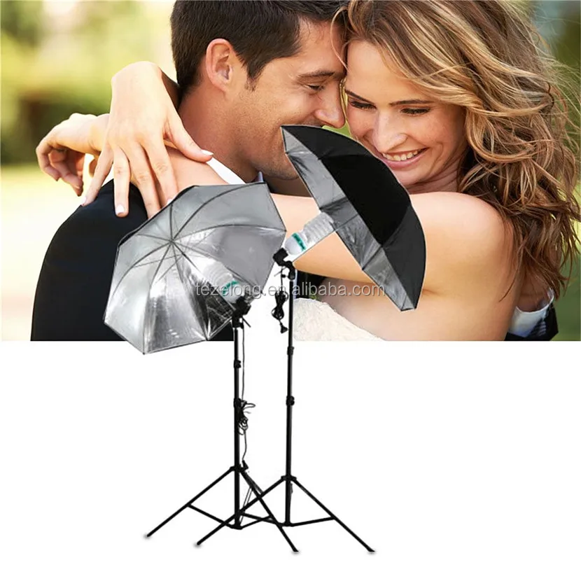 Camera Photography Photo Studio Flash Speedlight Umbrella Light Stand