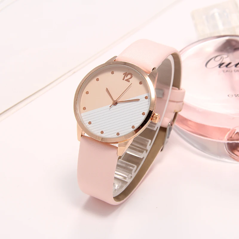 

WJ-7916 Fashion Leather Cheap Women Bracelet Watches Good Looking Young Girl Ladies Watches With Bracelets