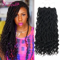 

African Hair Extension Dreadlock Crochet Twist Braid Synthetic Weave Pack Goddess Faux Locs