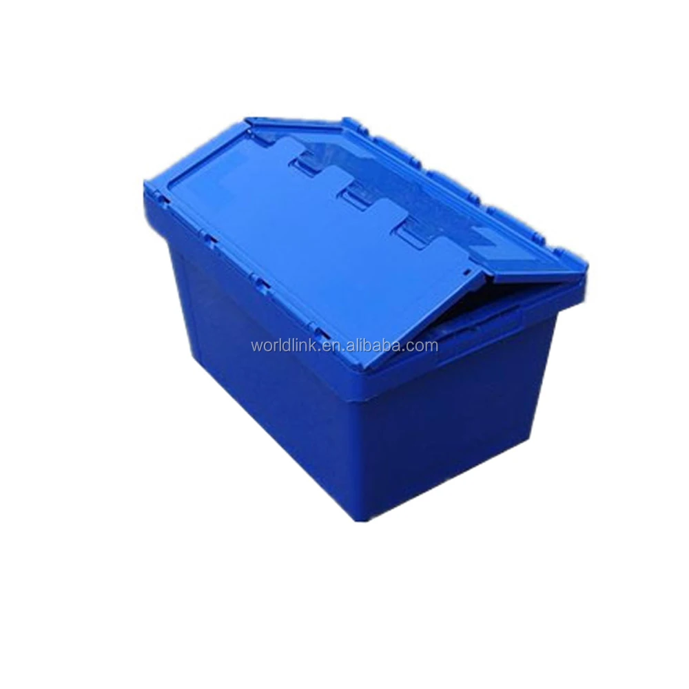 Hot Sale Plastic Transport Moving Tote Bins With Lid Buy Tote Bins,Moving Tote,Moving Bin