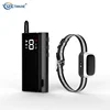 Long Distance Rechargeable Voice Activated Electric Locking Slave Pet Dog Training Shock Collar For Dogs With Remote Control
