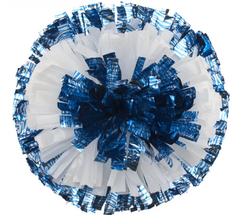 Factory In China Bullseye Target Metallic Cheerleading Pom Poms Buy
