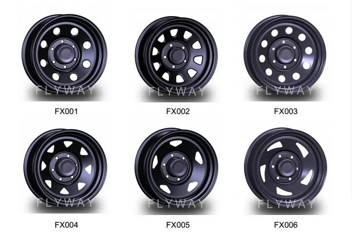 
Flyway FX006 4x4 Steel Wheel rim 15 16 17inch For Offroad 