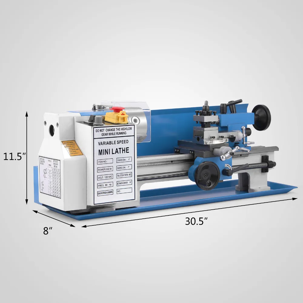 
Mini Metal Lathe 550W 0618 Mini Tornio in Lavorazione Metal Lathe CNC Lathe Machine 