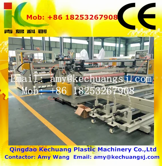 Pe Sheet Pp Sheet Hdpe Sheet Production Line/plastic Plate Making
