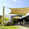 Outdoor high quality new virgin HDPE sun sail shade for gardenline
