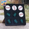 2017 wholesale kids toy wooden tic tac toe new design children toy noughts and crosses game wooden tic tac toe W01B036