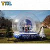 inflatable human size snow globe for christmas/giant inflatable snow globe for outdoor