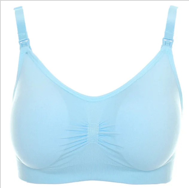 
S-XXL Full Cup Seamless Bralette Maternity Nursing Bras with Extra Bra Extenders & Clips 