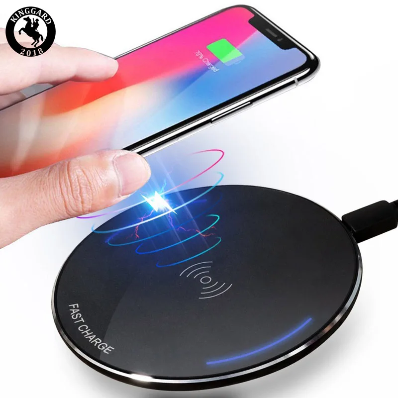 

For iPhone 10W wireless charging fast wireless charger qi, Black/gold/rose gold/pink