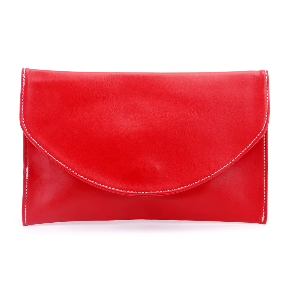 

DOMIL Wholesale Ready To Ship PU Envelope Clutch Bags Monogram Scalloped Wallet Solid Color Hand Purse DOM-108176, Blue, red, rose, kiwi, aqua,