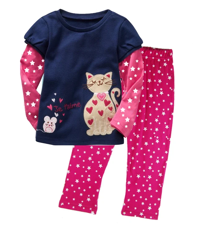 

Wholesale Teen Girls Thailand Clothing Sweet Warm Sleeping Wear Sets, As picture
