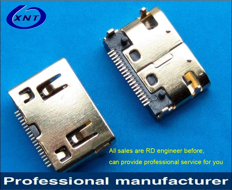 Разъем mini usb 10 pin тип d19