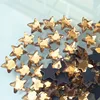 Factory Direct Sale Lt Topaz Color Korean HotFix Rhinestones.Hot Sale Star Shaped Hot Fix Two Cut Rhinestones On Discount