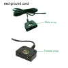 customize length anti static earthing wire esd ground cord two jacks 10mm male female stud snap
