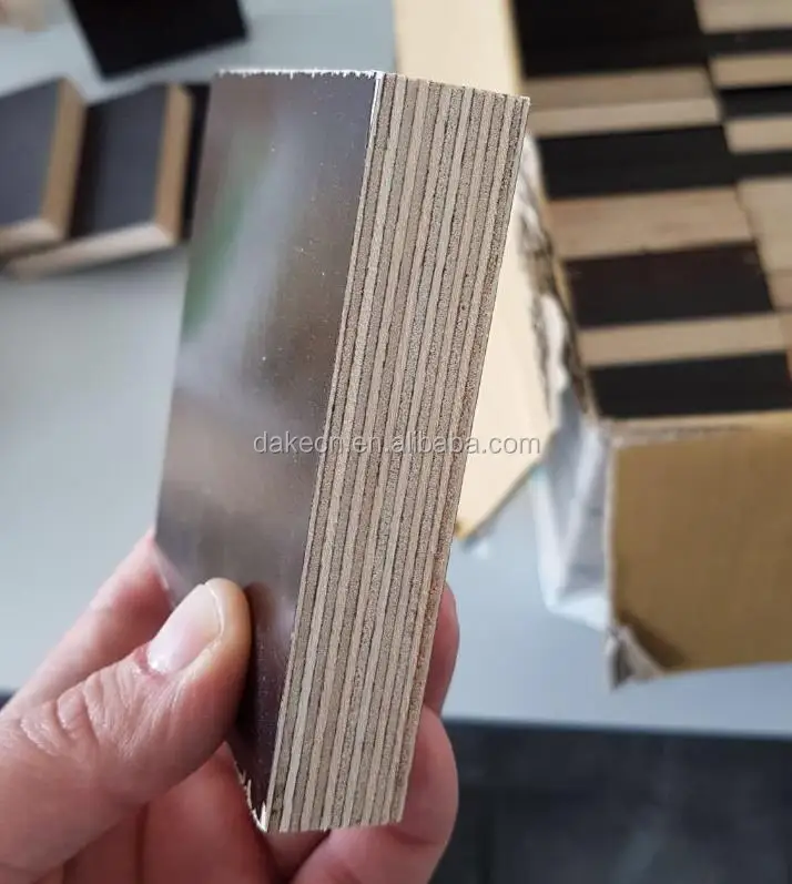 
Film faced plywood 21 mm lamination sheet black colours shuttering plywood 