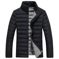 

New Warm Mens Black Puff Light Padded Bubble Jacket Mens