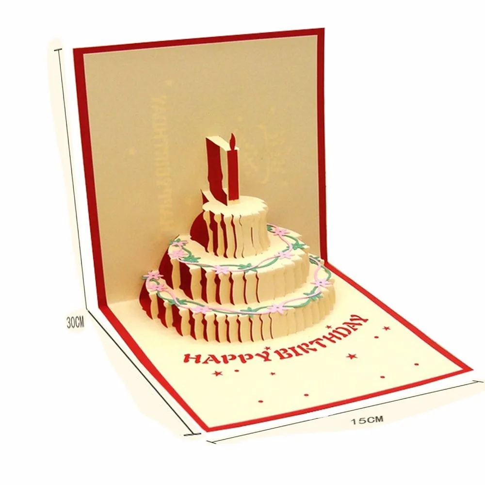 Promotion 3d Carte De Voeux Pop Up Carte D Anniversaire Buy Carte De Voeux 3d Carte D Anniversaire Carte Pop Up Product On Alibaba Com