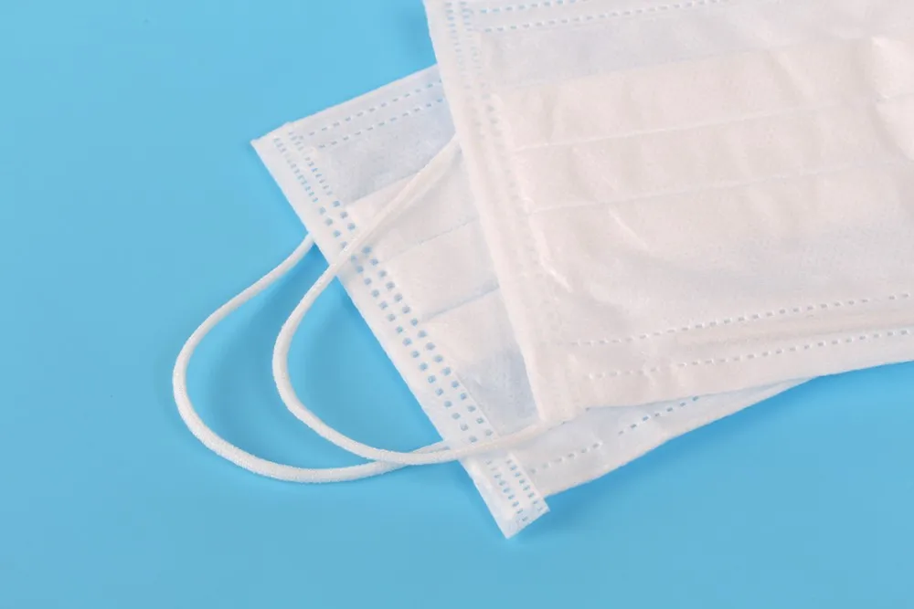 supersoft dental/medical non woven facemask with absorbent inner ply