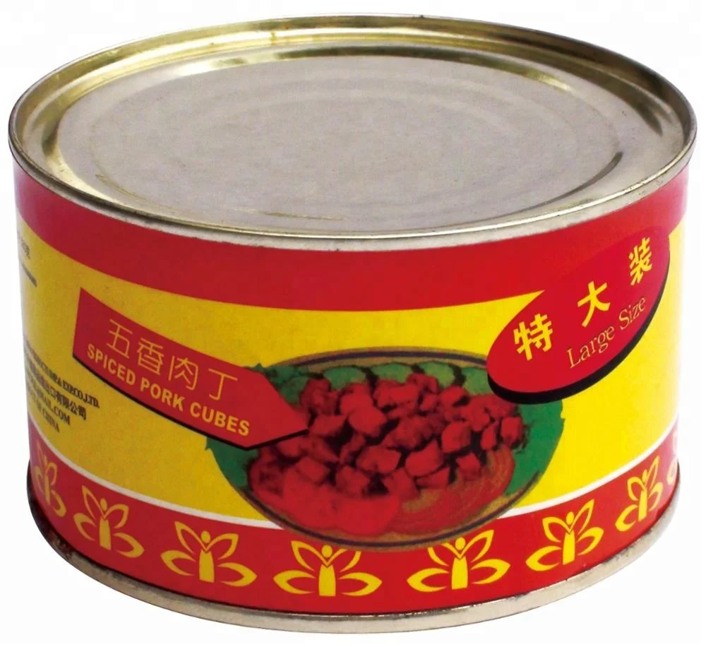 
Canned Spiced Pork Cubes Types Canned Food Products 
