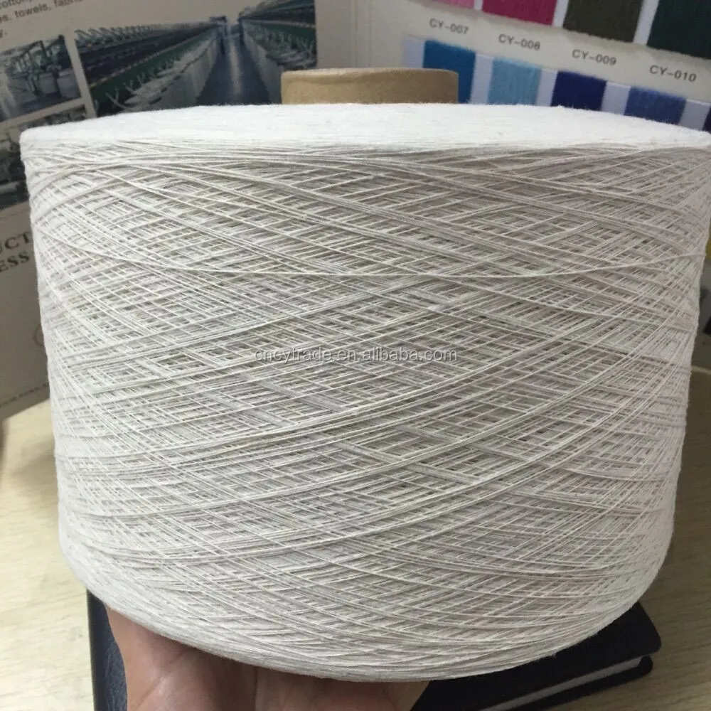 10s  yarn raw white