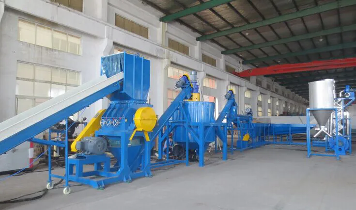 Beverage plastic pet bottle waste recycling machine plant line