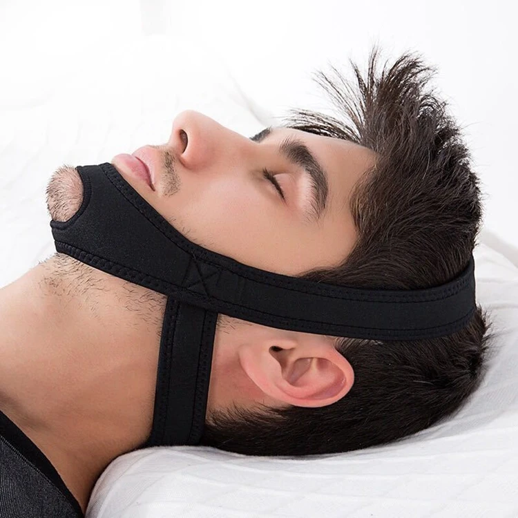 High Quality Triangle Anti Snoring Chin Straps Mouth Guard Stop Bruxism