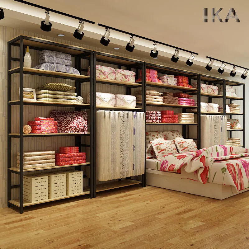 Beddings Holder Pillow Display Rack For Retail Store,Wadded Quilt