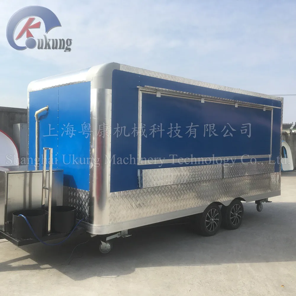 Ukung Complete Equipments Food Truck /fast Food Restaurant On Wheels