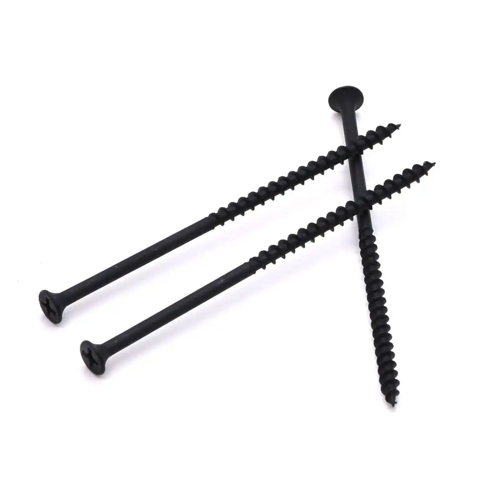 
Black Self Tapping Phosphating Drywall Screws With Bugle Head 
