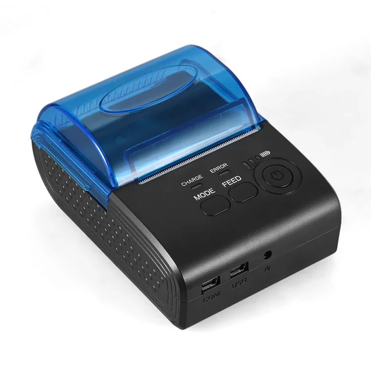 Mini Portable 58mm BT Thermal Printer Wireless Receipt USB BT Printer For Windows Android IOS POS Printer