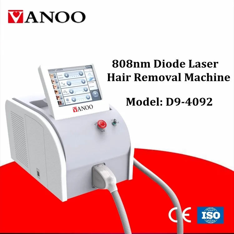 Chinese supplier big spot size powerful microchannel 400W portable 808nm diode laser hair removal Machine