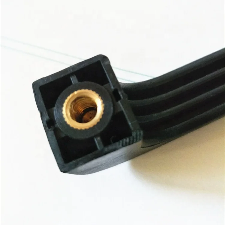 HL.14050 Cabinet Use ABS Material Square Handles with Metal Insert Nut