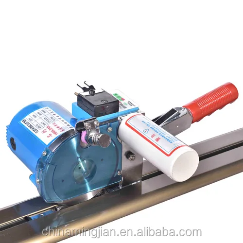 
High speed Electric Manual style Rail mounted (1.6 4.2meters) cloth End Cutter 