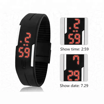 Cheapest Price Silicone Led Watch 