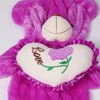 Hold the heart large Plush toy bear custom stuffed animal skin