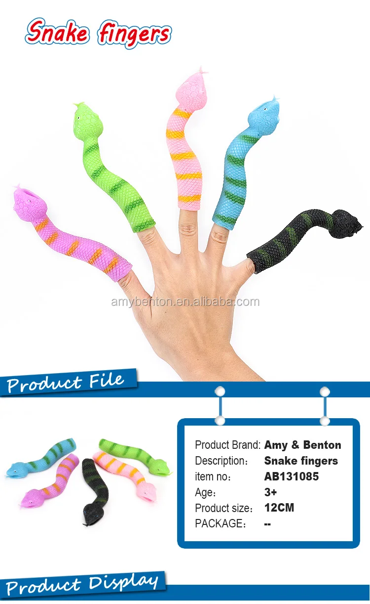 snake finger puppet