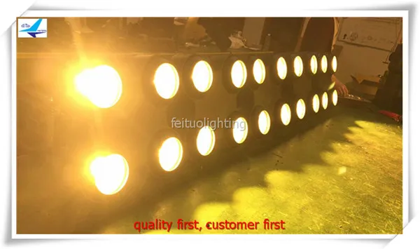 Professional Stage Matrix Blinder Light 4*100W COB Warm White Audience LED Blinder