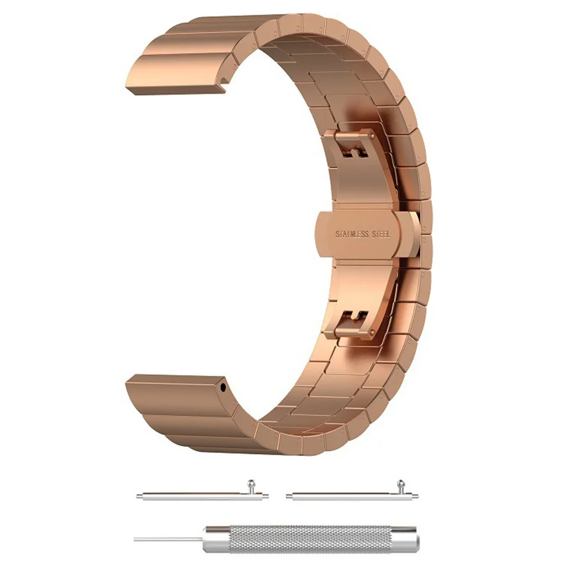 

20mm Stainless Steel Smart Watch Strap Replacement for Garmin vivoactive3 music